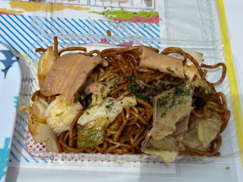 2024札幌スイーツガーデンの焼きそば