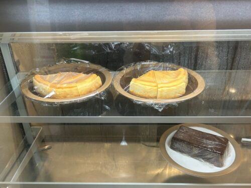 北の森珈琲店のケーキ