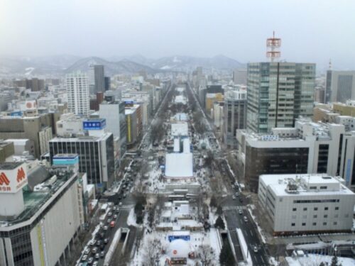 さっぽろ雪まつり2025の大通会場