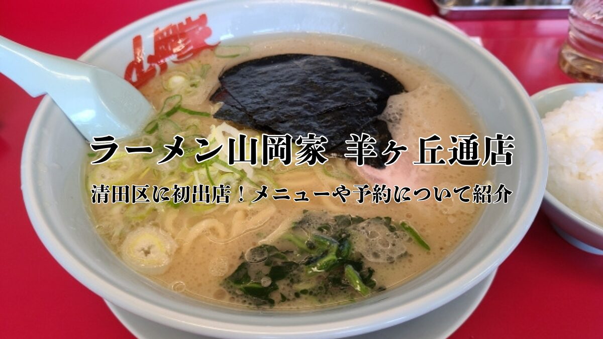 ラーメン山岡家羊ヶ丘店のアイキャッチ画像