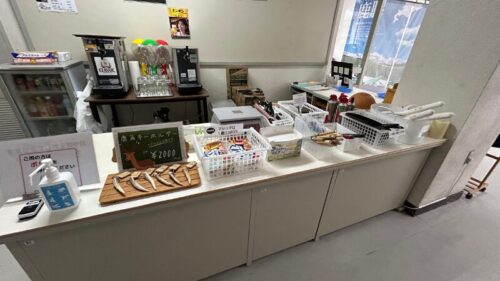 鹿の郷の売店