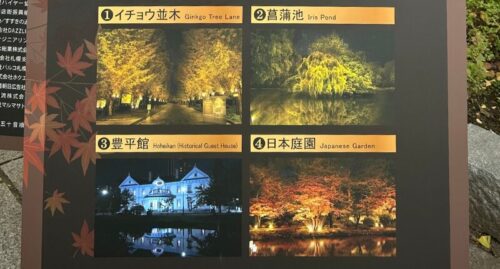 中島公園の紅葉