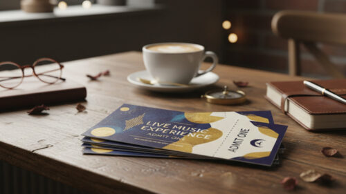 ライブのチケット